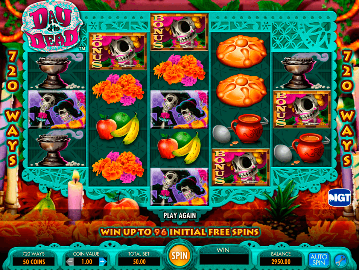 day of the dead igt slot machine