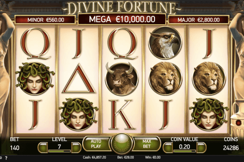 divine fortune netent slot machine