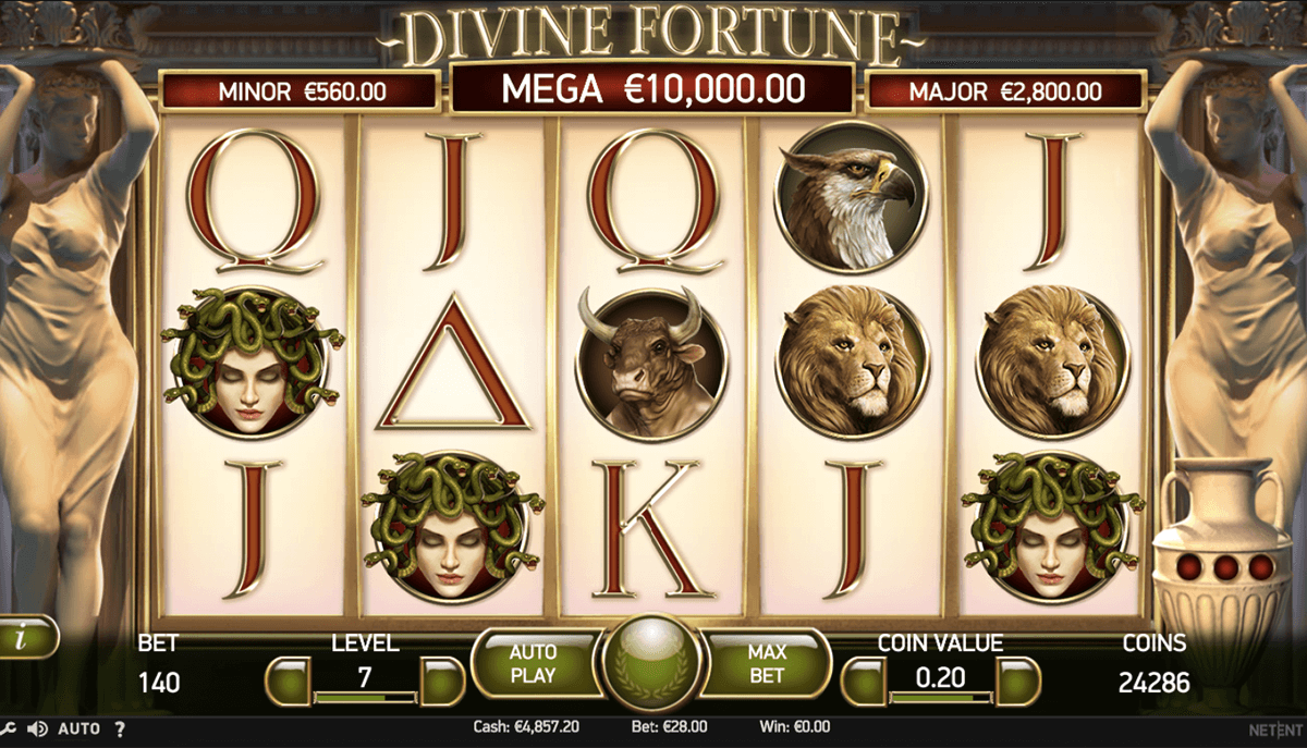 divine fortune netent slot machine 