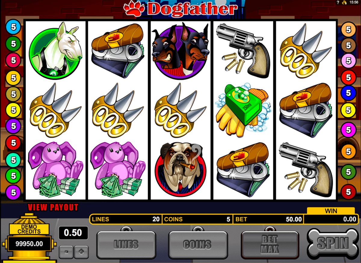 dogfather microgaming slot machine