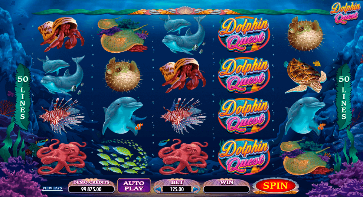 dolphin quest microgaming slot machine