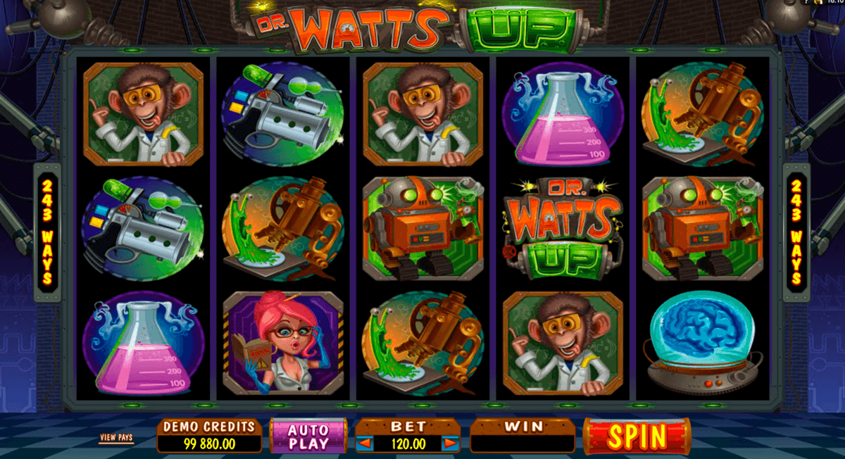 dr watts up microgaming slot machine
