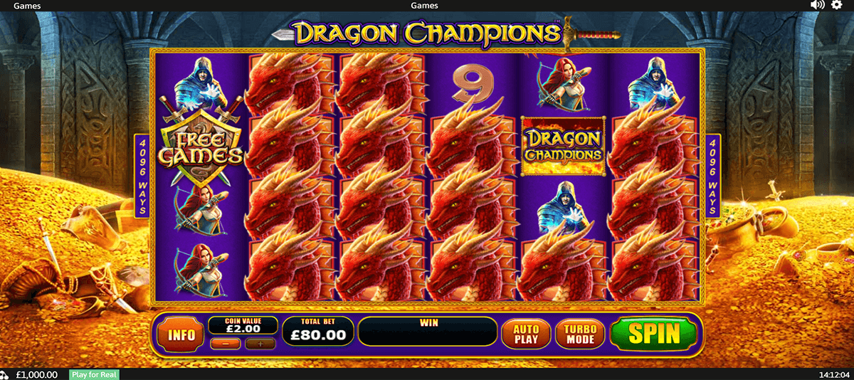 dragon champions playtech slot machine