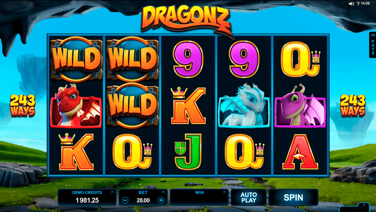dragonz microgaming slot machine