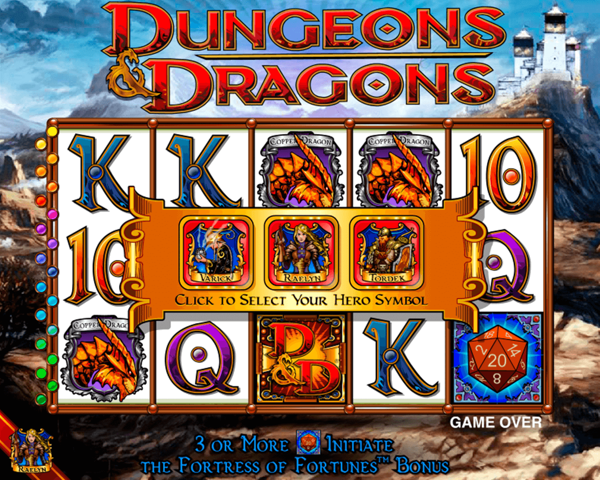 dungeons and dragons igt slot machine