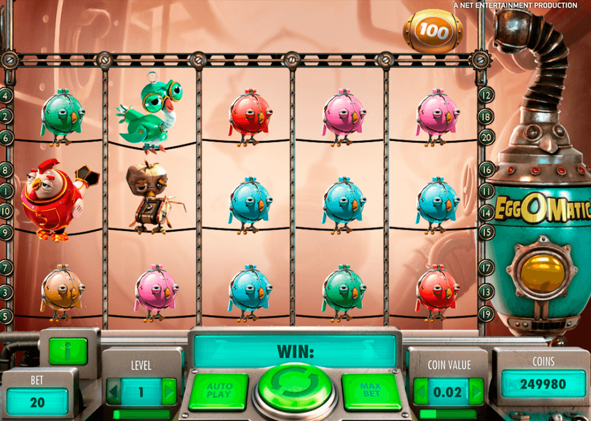 eggomatic netent slot machine
