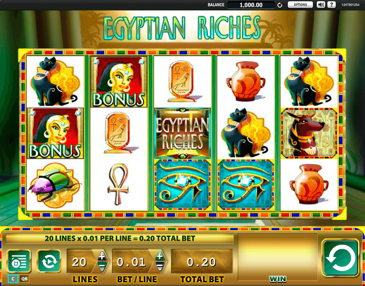 Egyptian Riches Slot Machine
