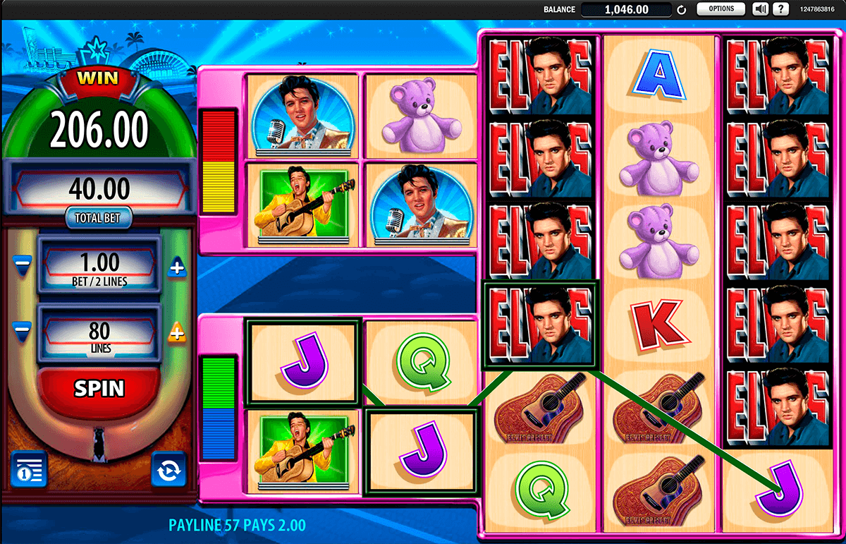 Elvis presley slot machine games