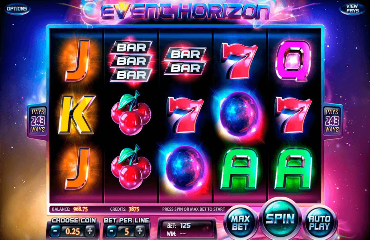 event horizon betsoft slot machine 