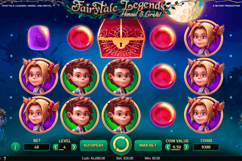 fairytale legends hansel and gretel netent slot machine