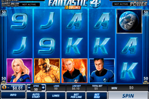 fantastic four lines playtech slot machine