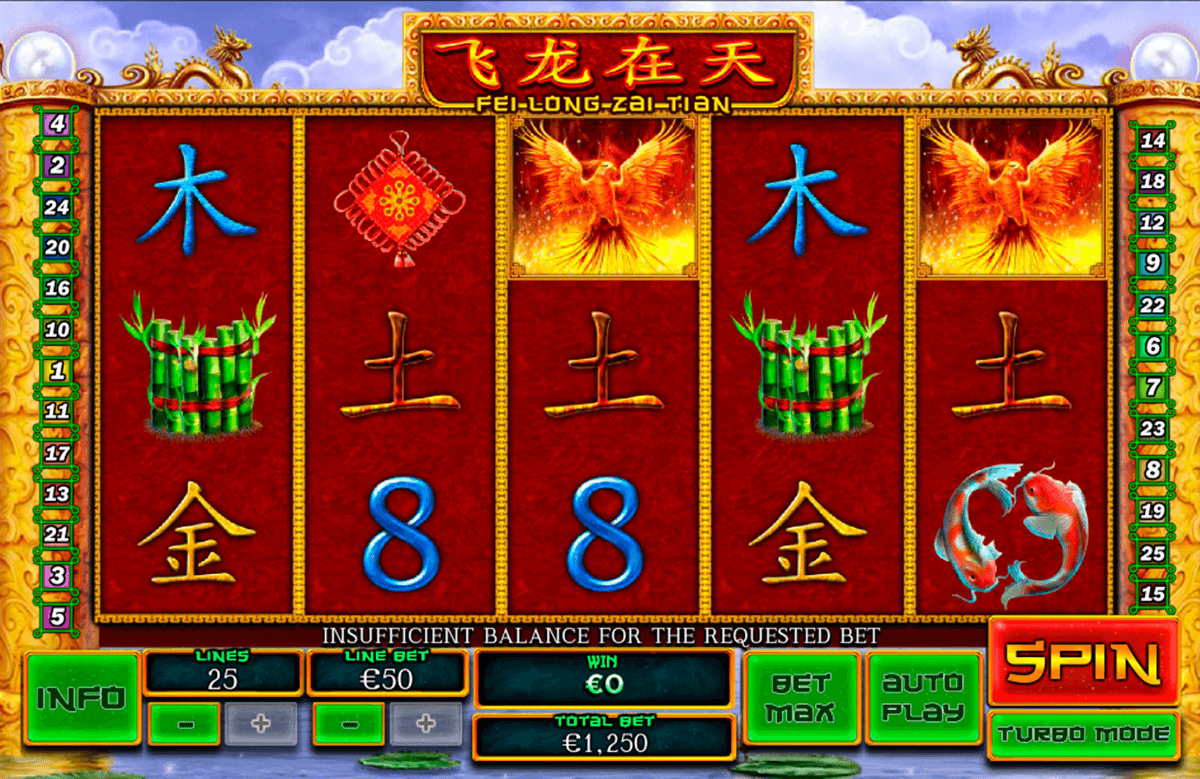 fei long zai tian playtech slot machine