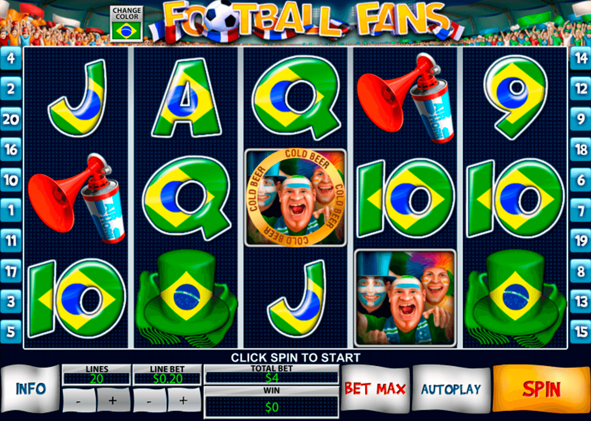 football fans playtech slot machine