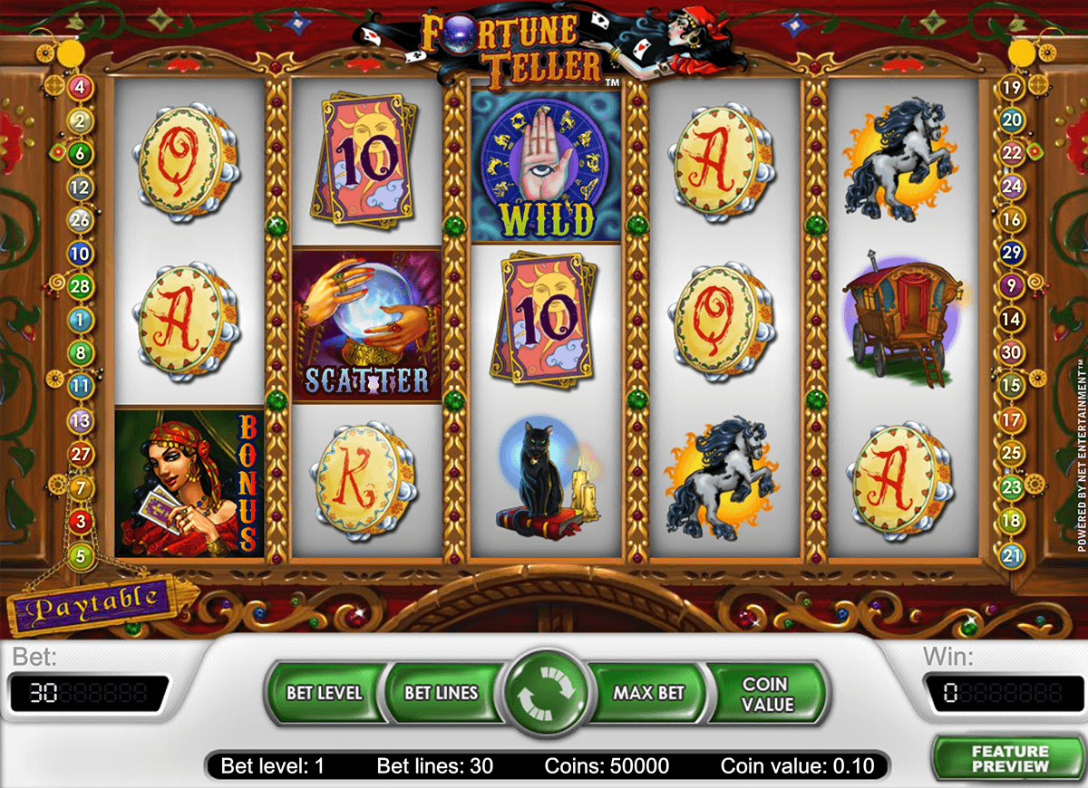 fortune teller netent slot machine 