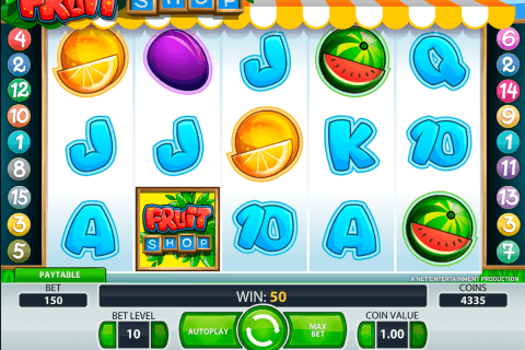 fruit shop netent slot machine