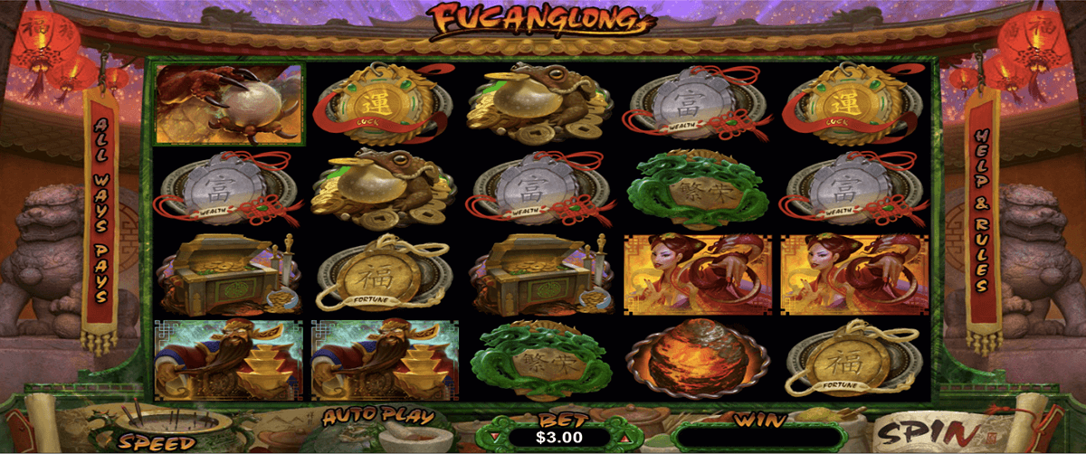 Fucanglong Slot Is The Latest Game From RTG