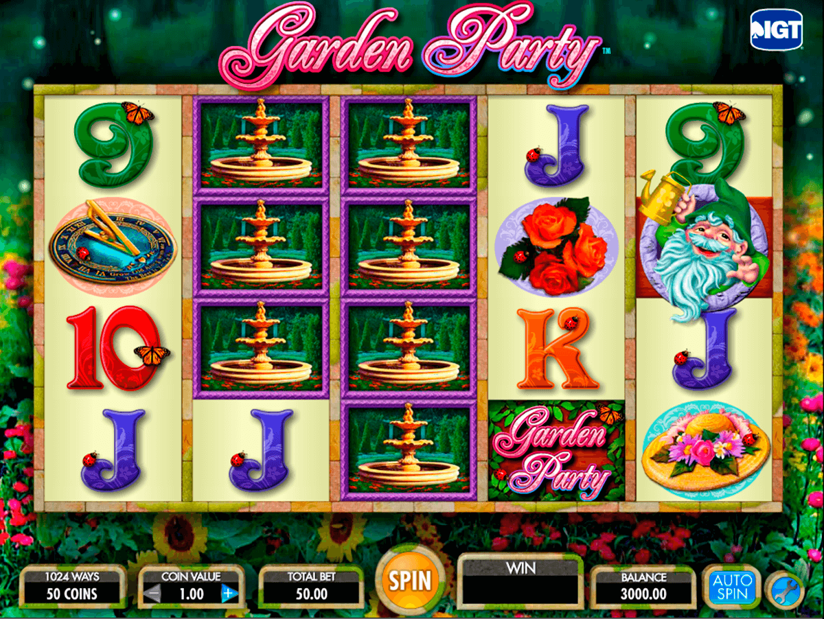 garden party igt slot machine