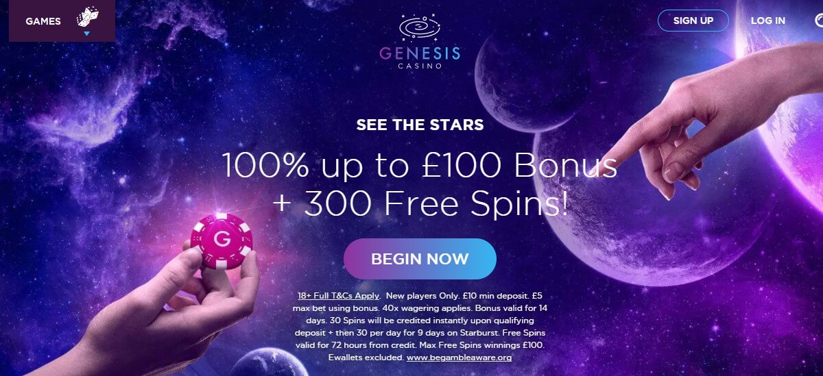 genesis casino uk