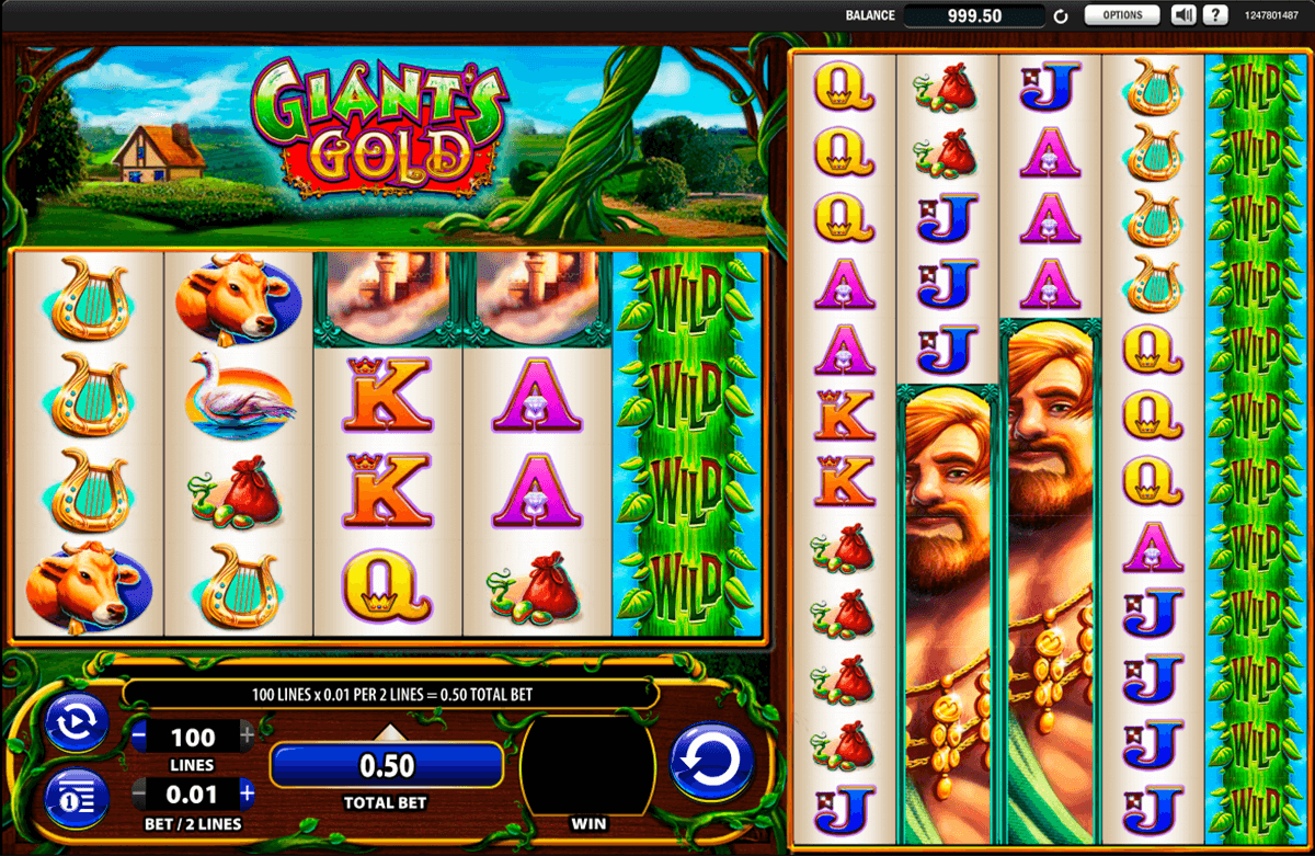 giants gold wms slot machine