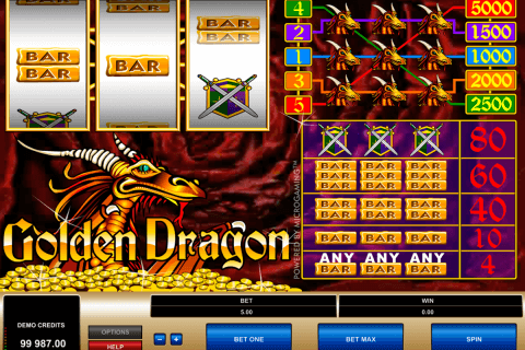 golden dragon microgaming slot machine