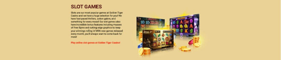 golden tiger casino slots