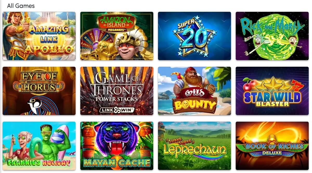 gopro casino online games