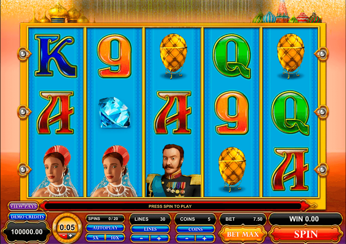The Great Czar Slot Machine The Great Czar Slot Machine