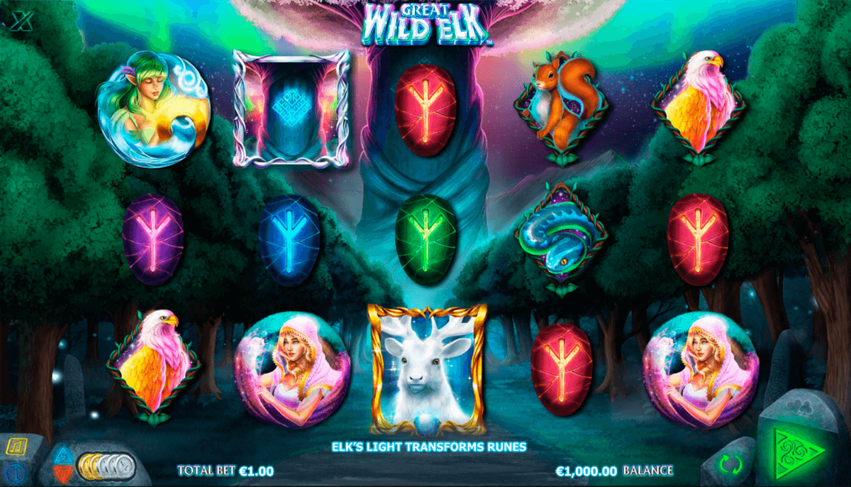 great wild elk netgen gaming slot machine
