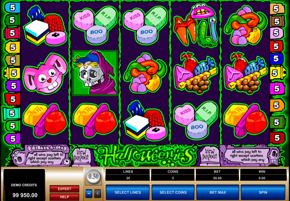 halloweenies microgaming slot machine