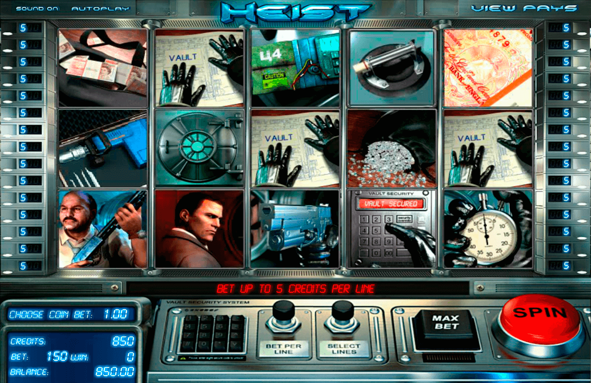 heist betsoft slot machine
