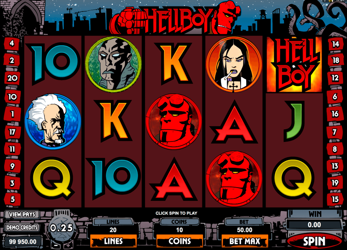 hellboy microgaming slot machine