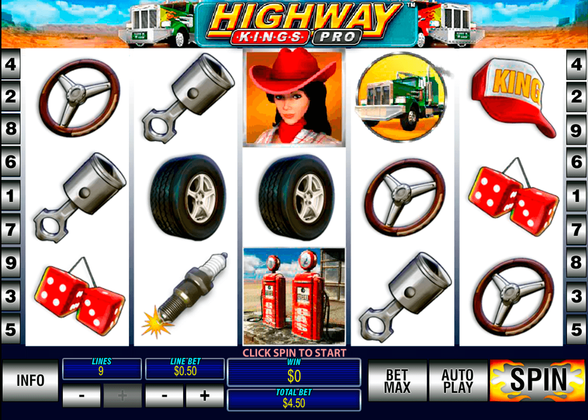 highway kings pro playtech slot machine