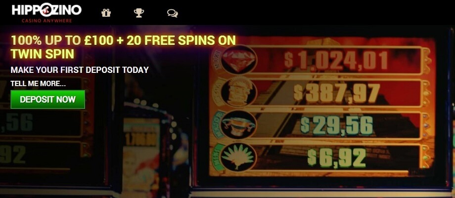 hippozino casino welcome bonus