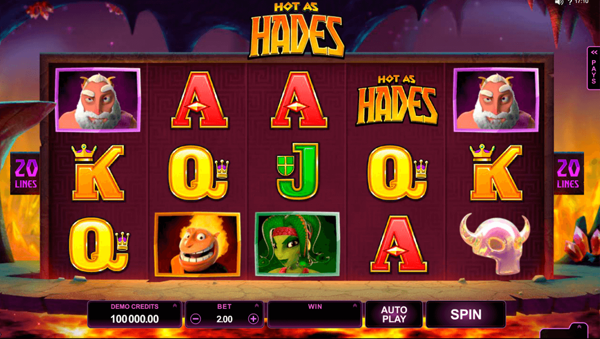 hot as hades microgaming slot machine