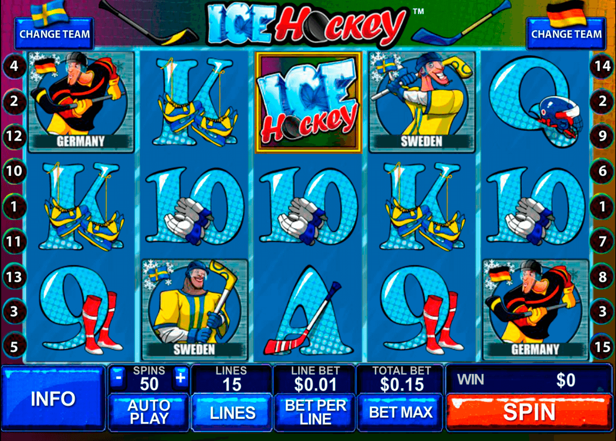 Ice Hockey Slot Machine