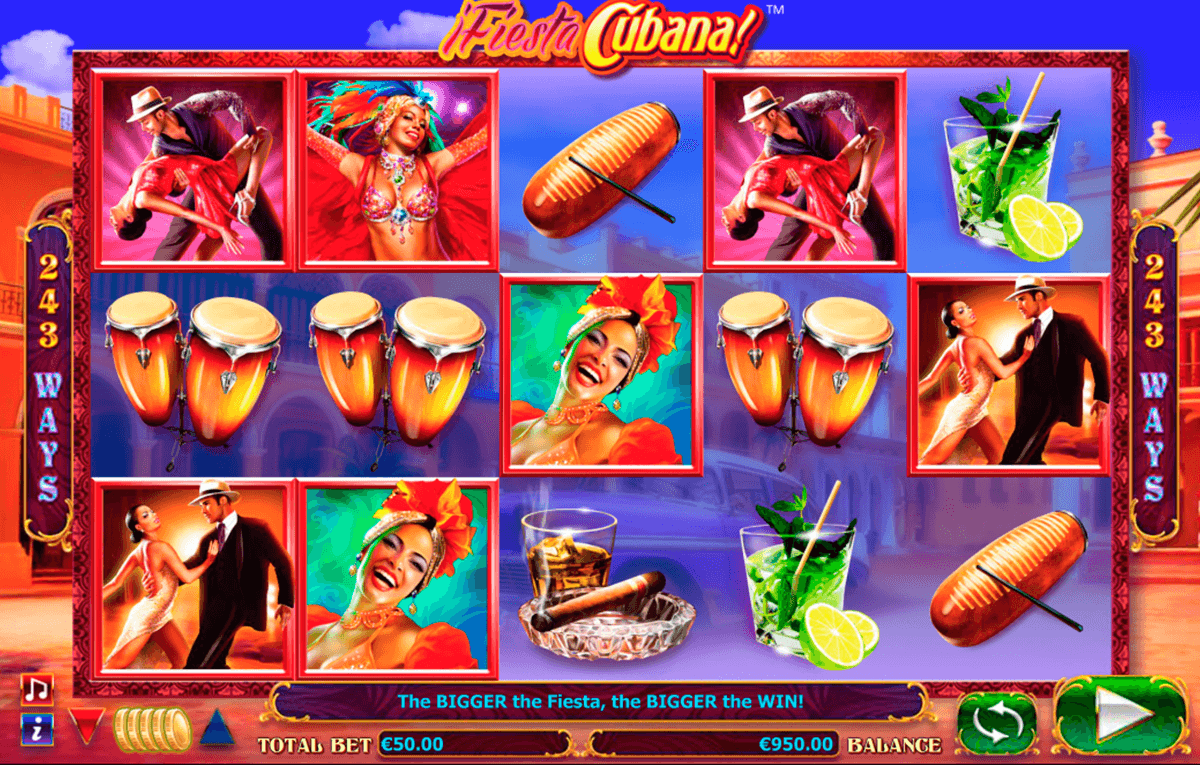 ifiesta cubana netgen gaming slot machine