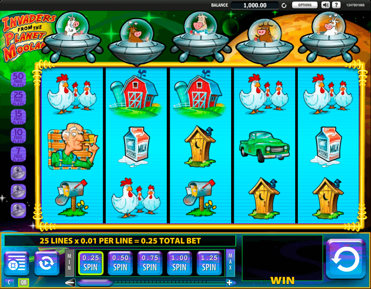 invaders from the planet moolah wms slot machine