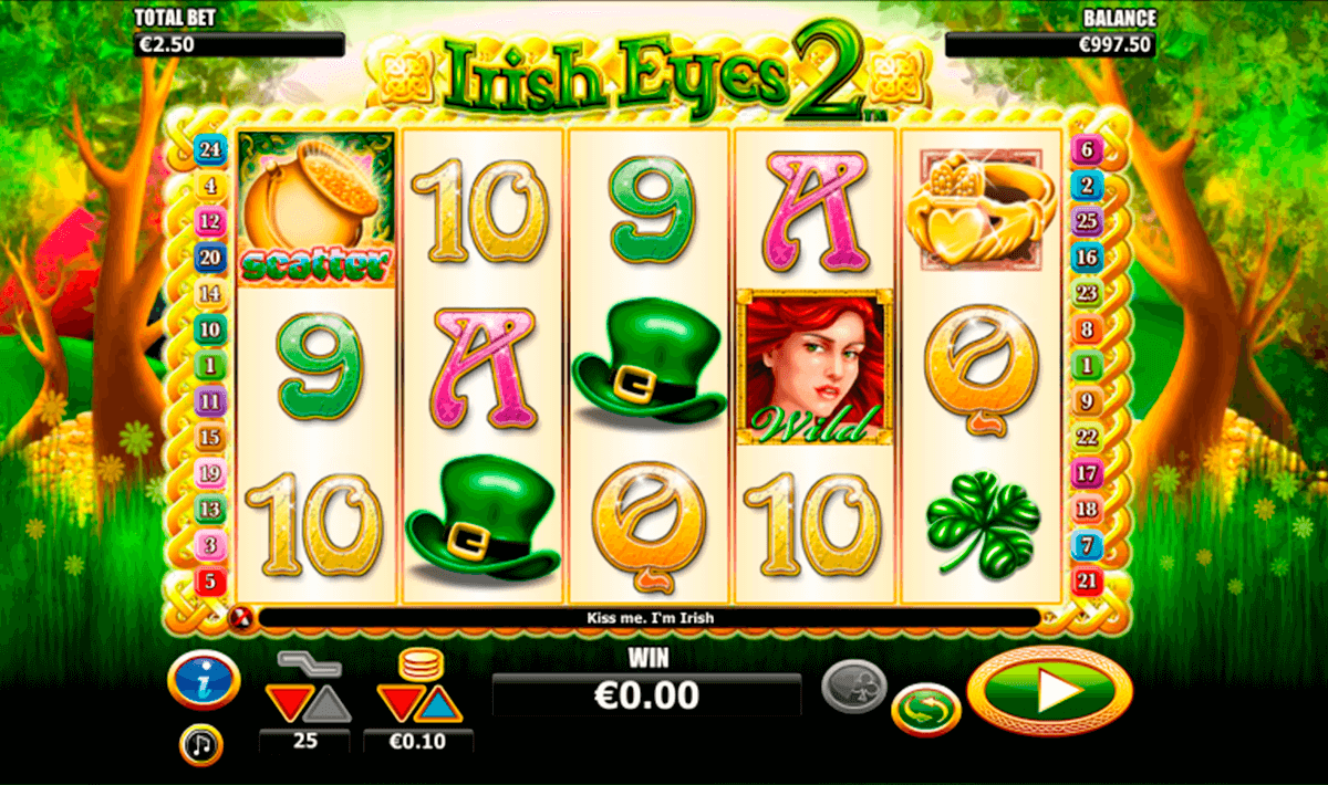 irish eyes  netgen gaming slot machine