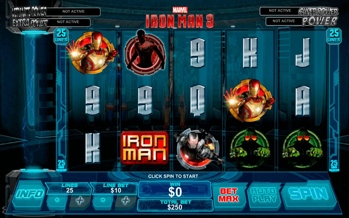 Iron Man Slot Machine Review