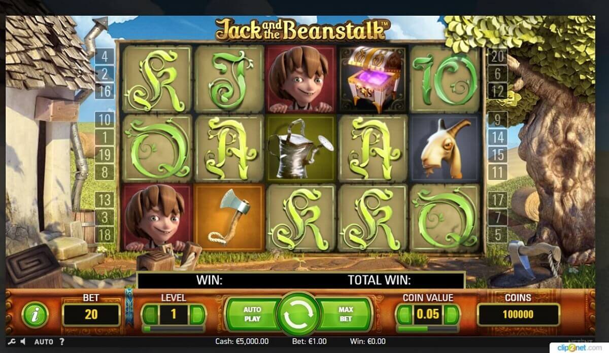 jack and the beanstalk slot machine