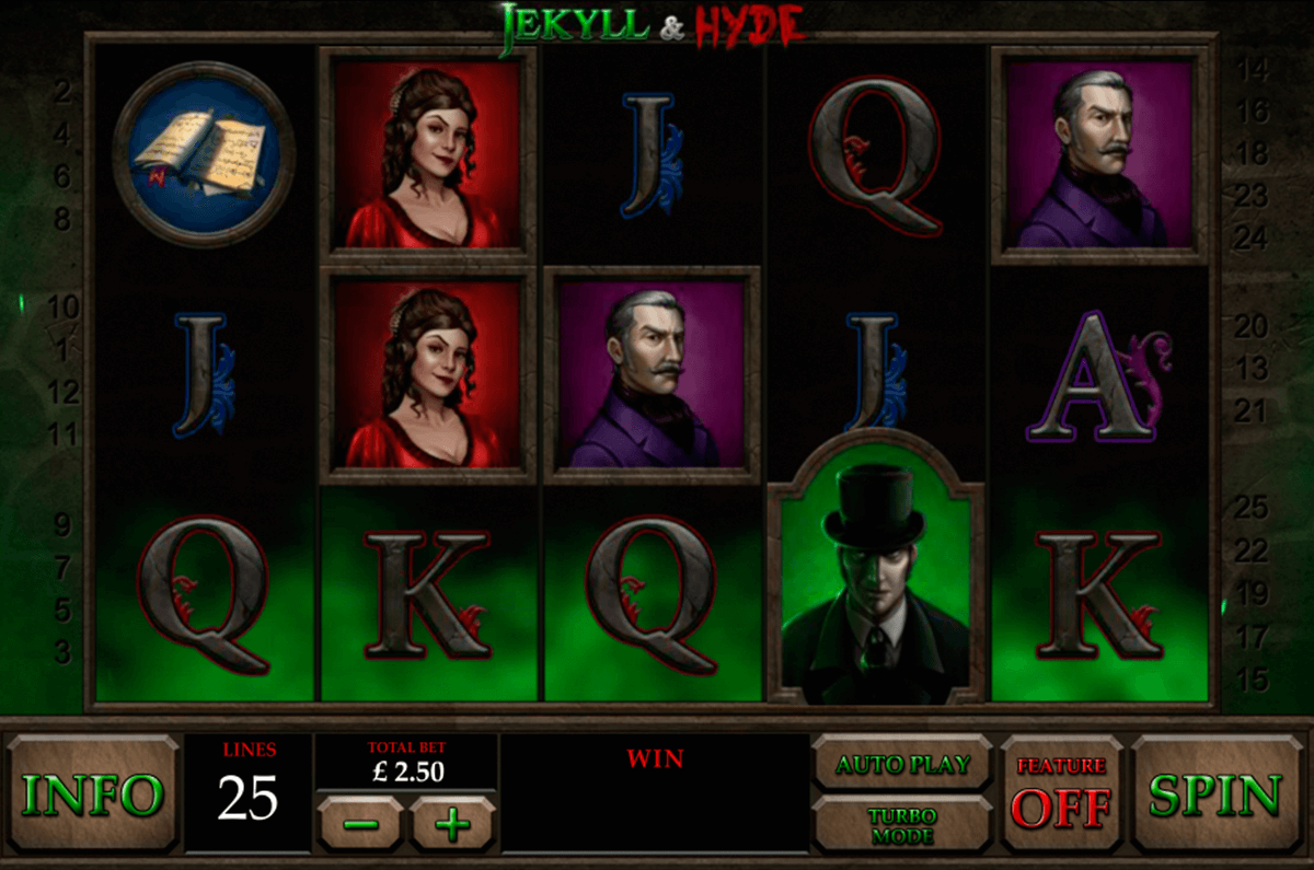 jekyll and hyde playtech slot machine