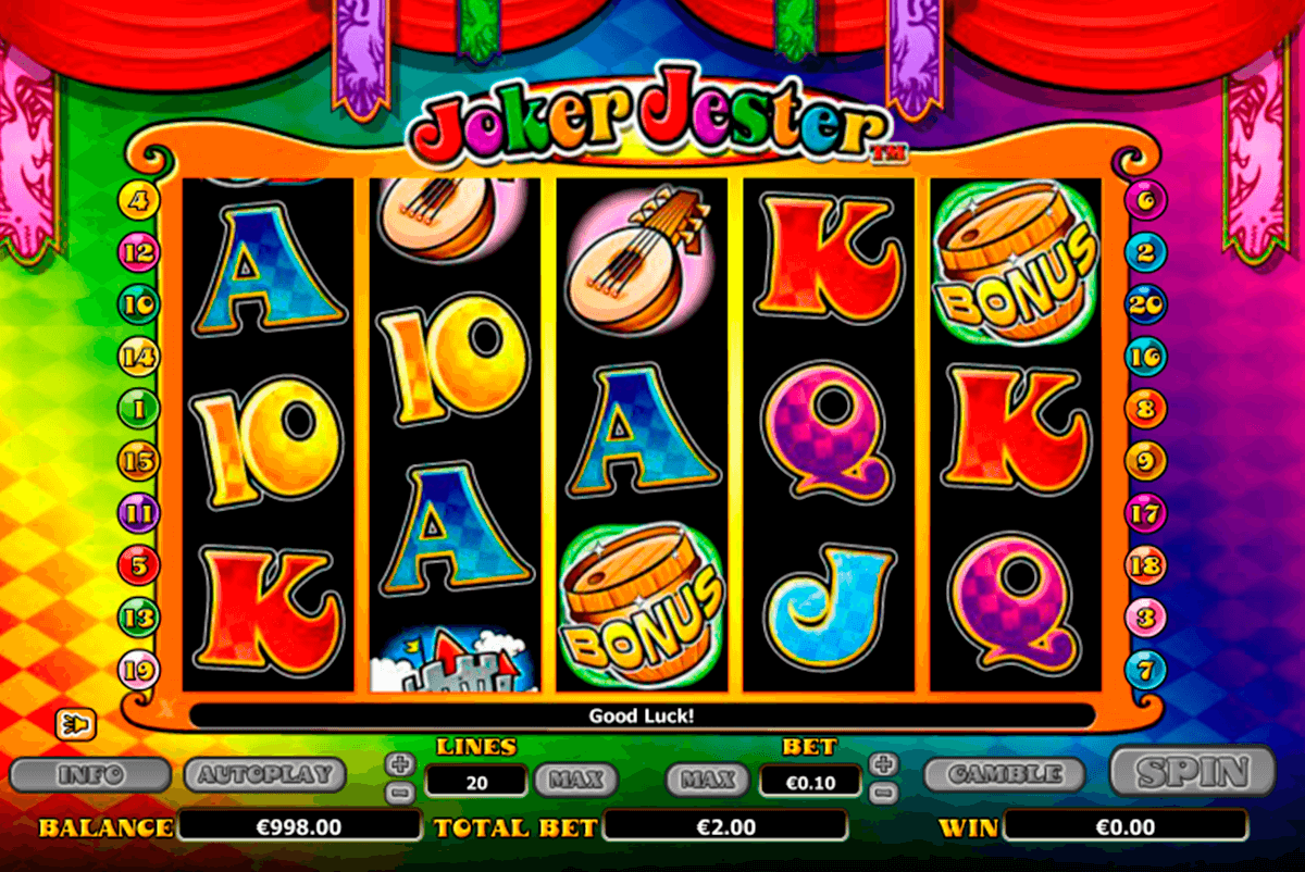 joker jester nextgen gaming slot machine