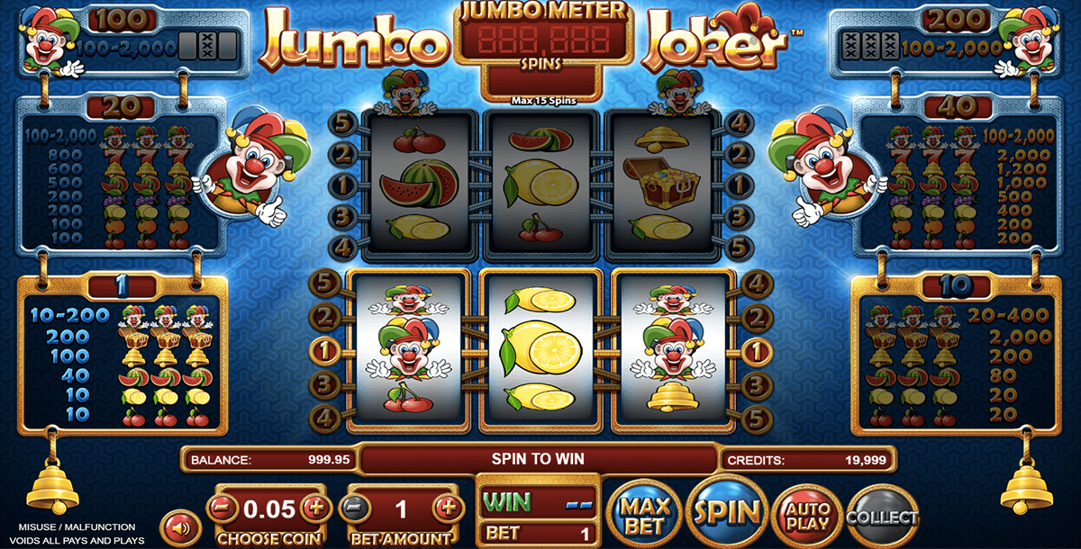 Free joker poker slot machine games