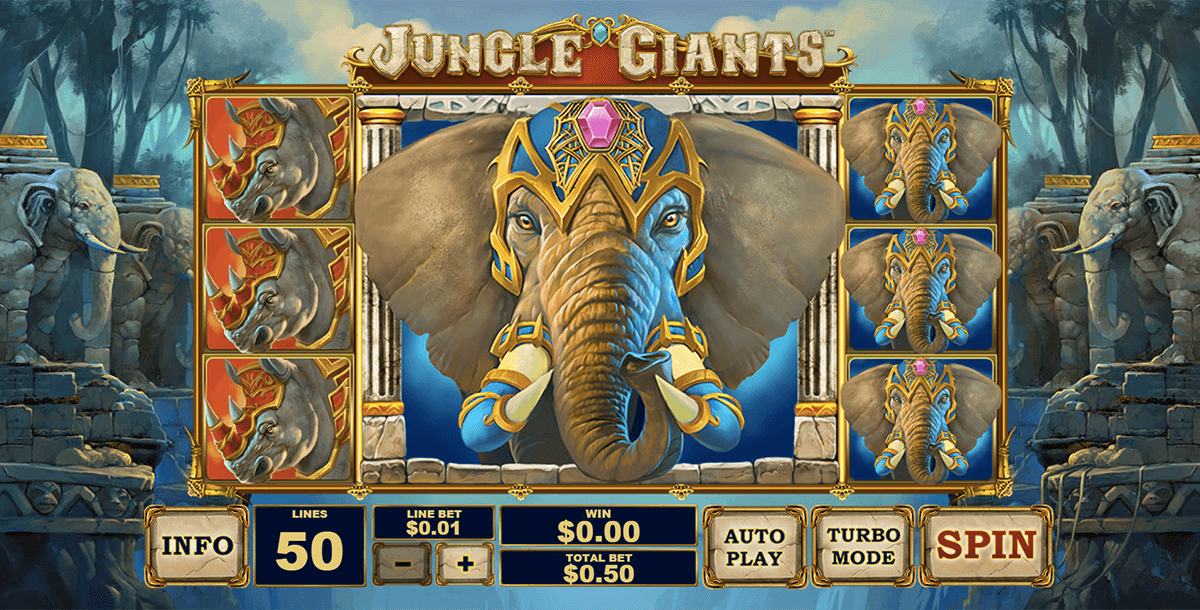 jungle giants playtech slot machine