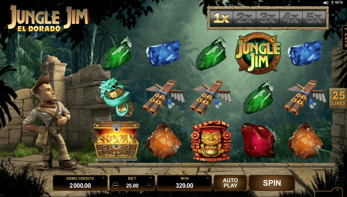 jungle jim el dorado microgaming slot machine