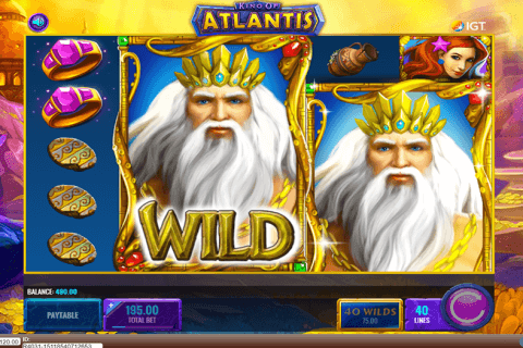king of atlantis igt slot machine