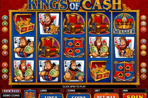 kings of cash microgaming slot machine
