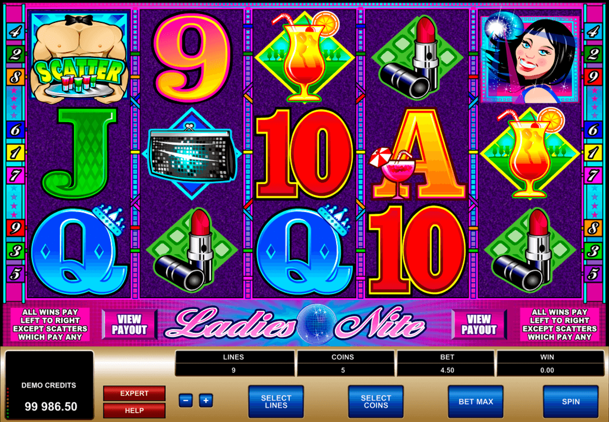 ladies nite microgaming slot machine