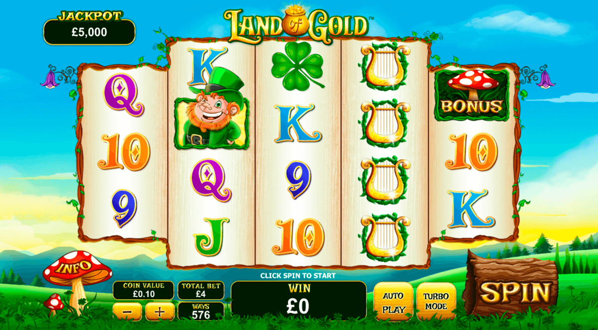 land of gold playtech slot machine