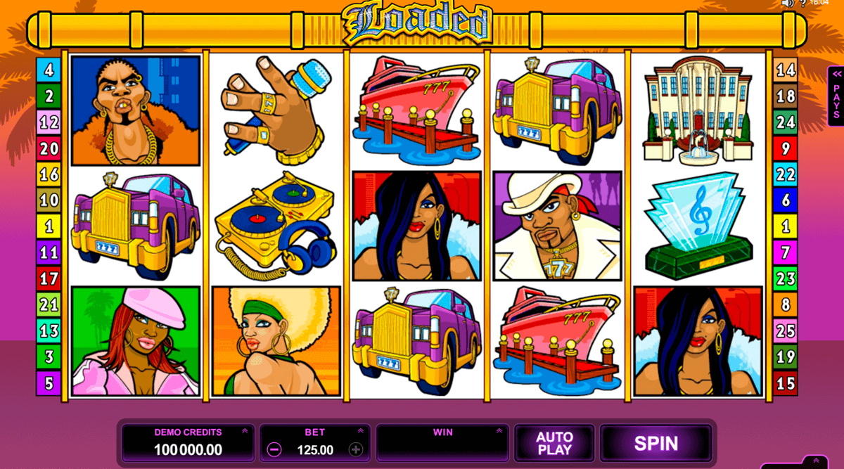 loaded microgaming slot machine